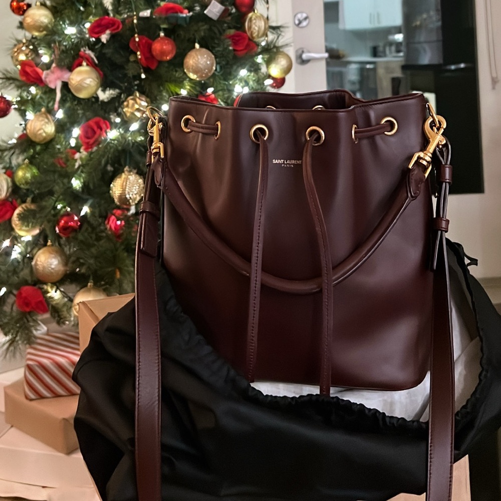 Saint Laurent Emmanuelle Bucket Bag